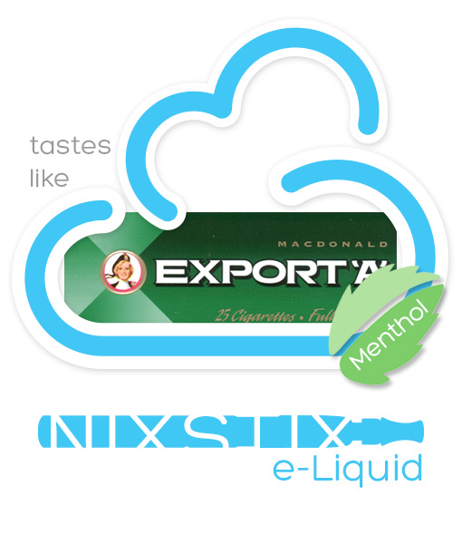 Export A Menthol Flavoured eLiquid 1